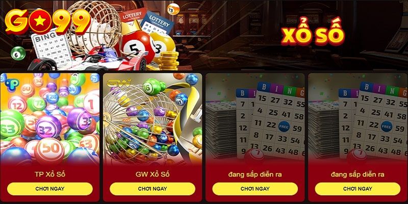 Chơi game xổ số Go99 tại sảnh GW