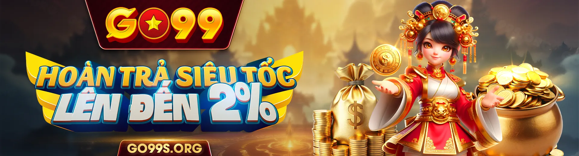 banner go99 hoàn trả siêu tốc lên đến 2%